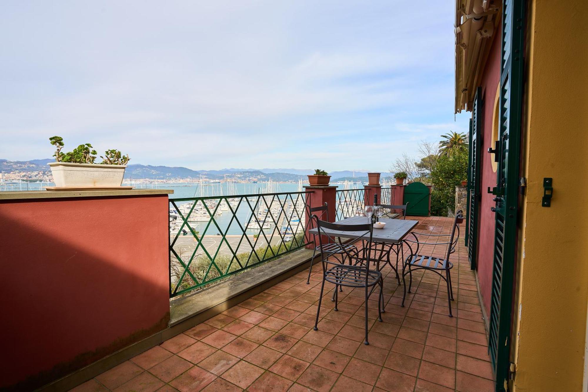 Villa Amelia - Vista Mare - Fezzano  Buitenkant foto